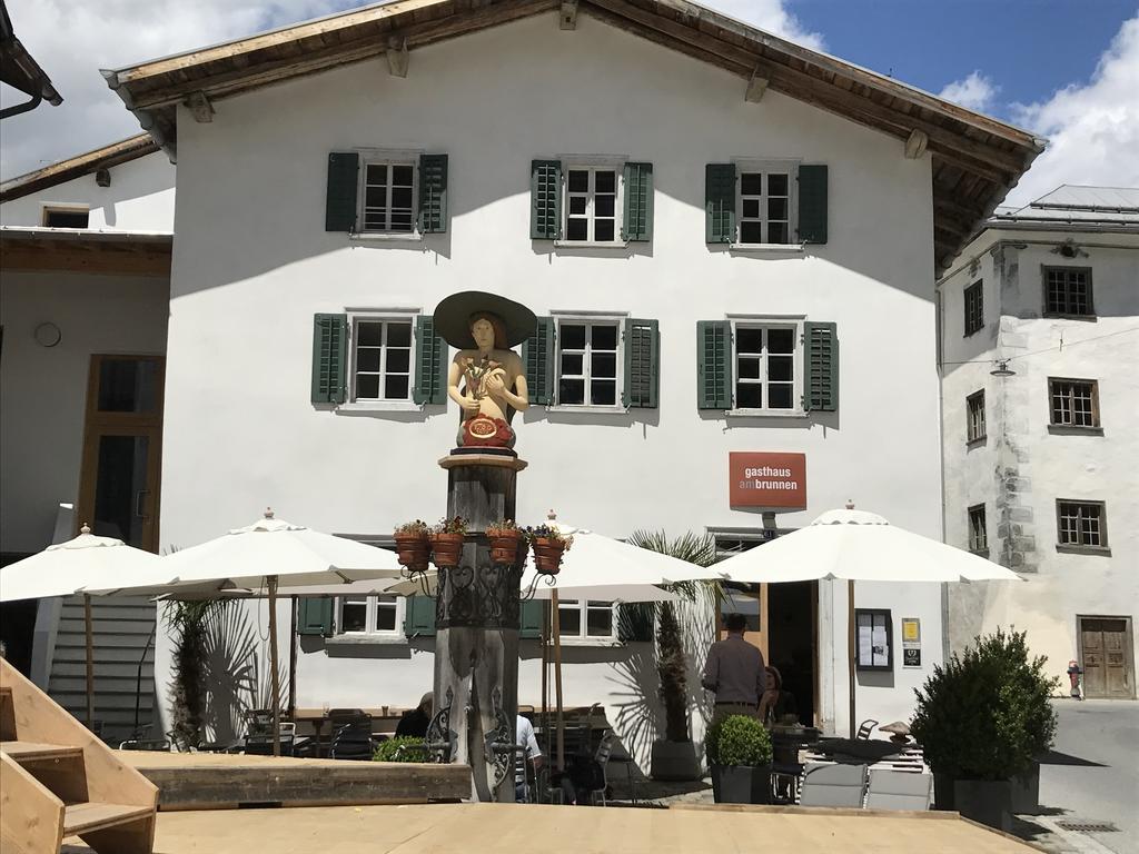 Ferienwohnung Laax Mit Traumblick, Grossem Balkon Und Terrasse Ngoại thất bức ảnh